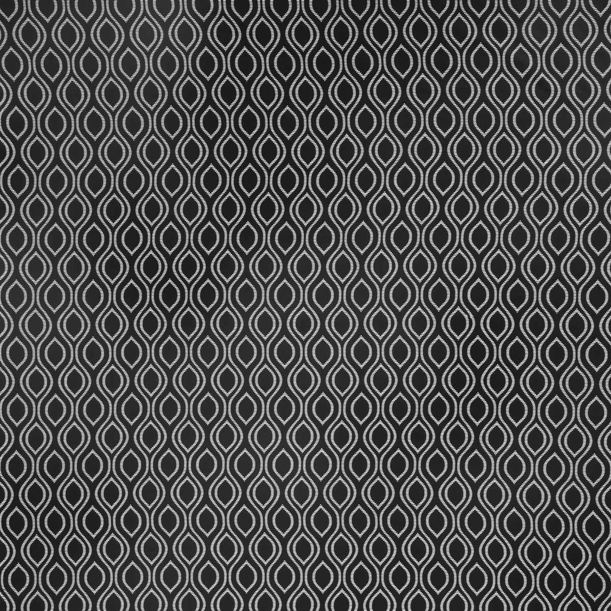 Ellipse Curtain Fabric Ebony