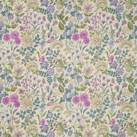 iLiv Field Flowers Fabric Bilberry