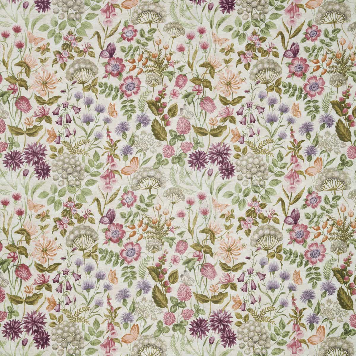 iLiv Field Flowers Fabric Copper