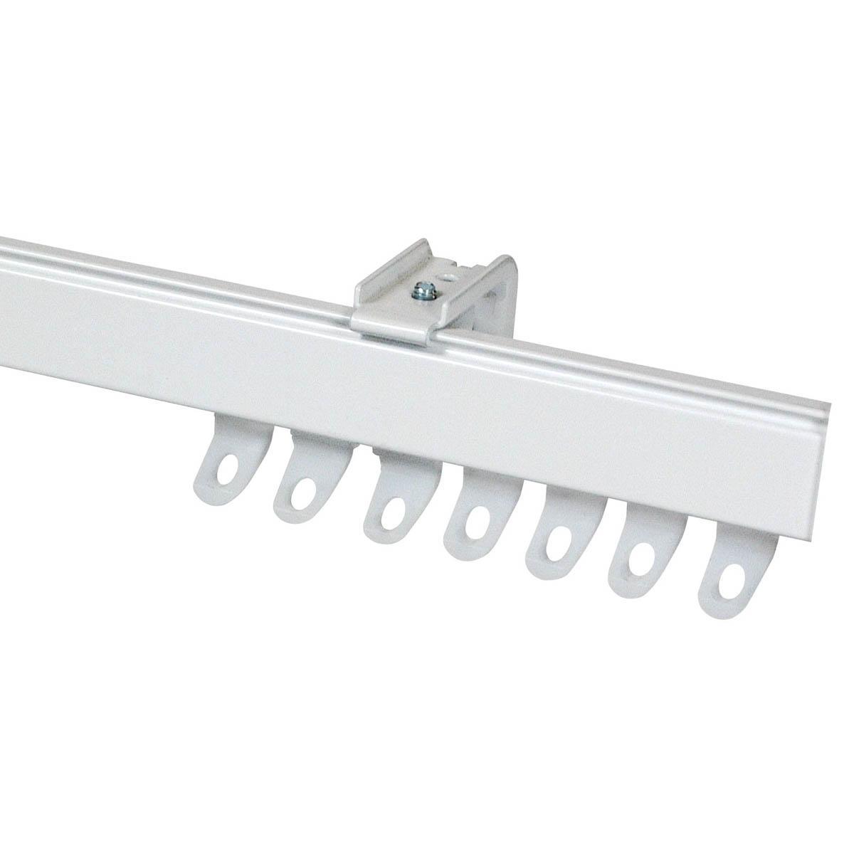 Fineline Curtain Track White