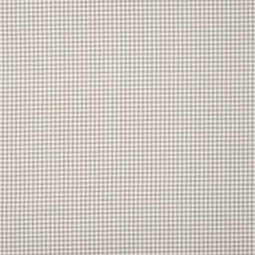 Gingham Curtain Fabric Grey