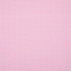 Gingham Curtain Fabric Pink