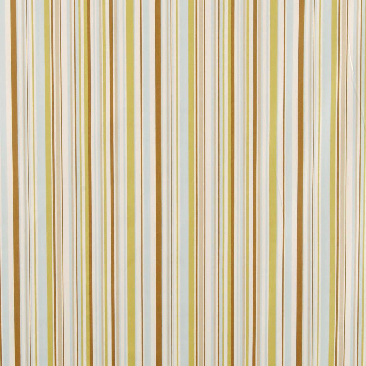 Goa Stripe Curtain Fabric Sky