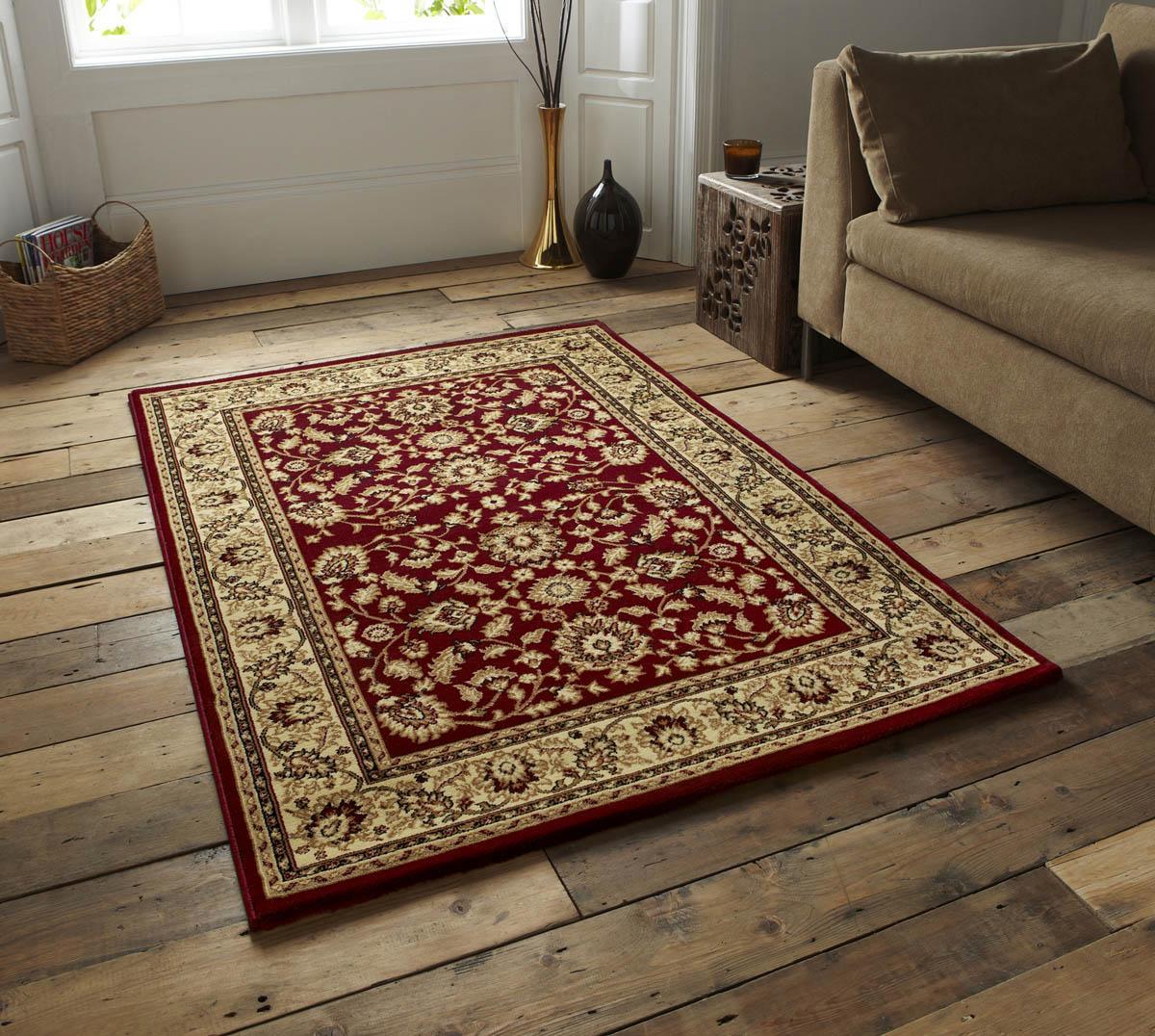 Heritage 0993A Rug Red