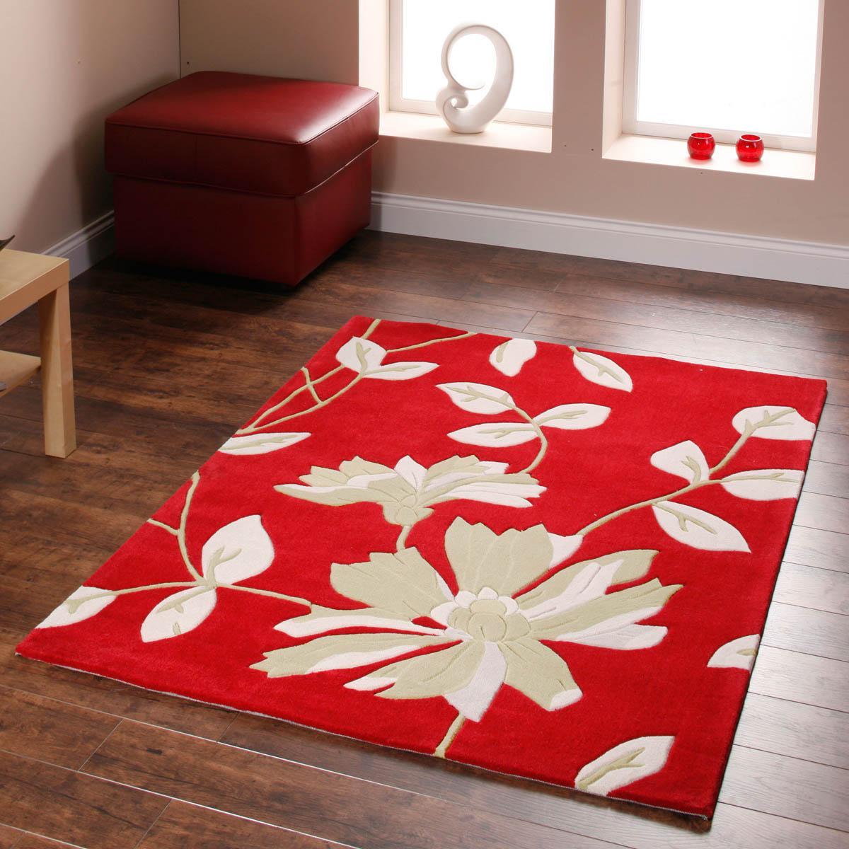 Hong Kong 2085 Rug Red