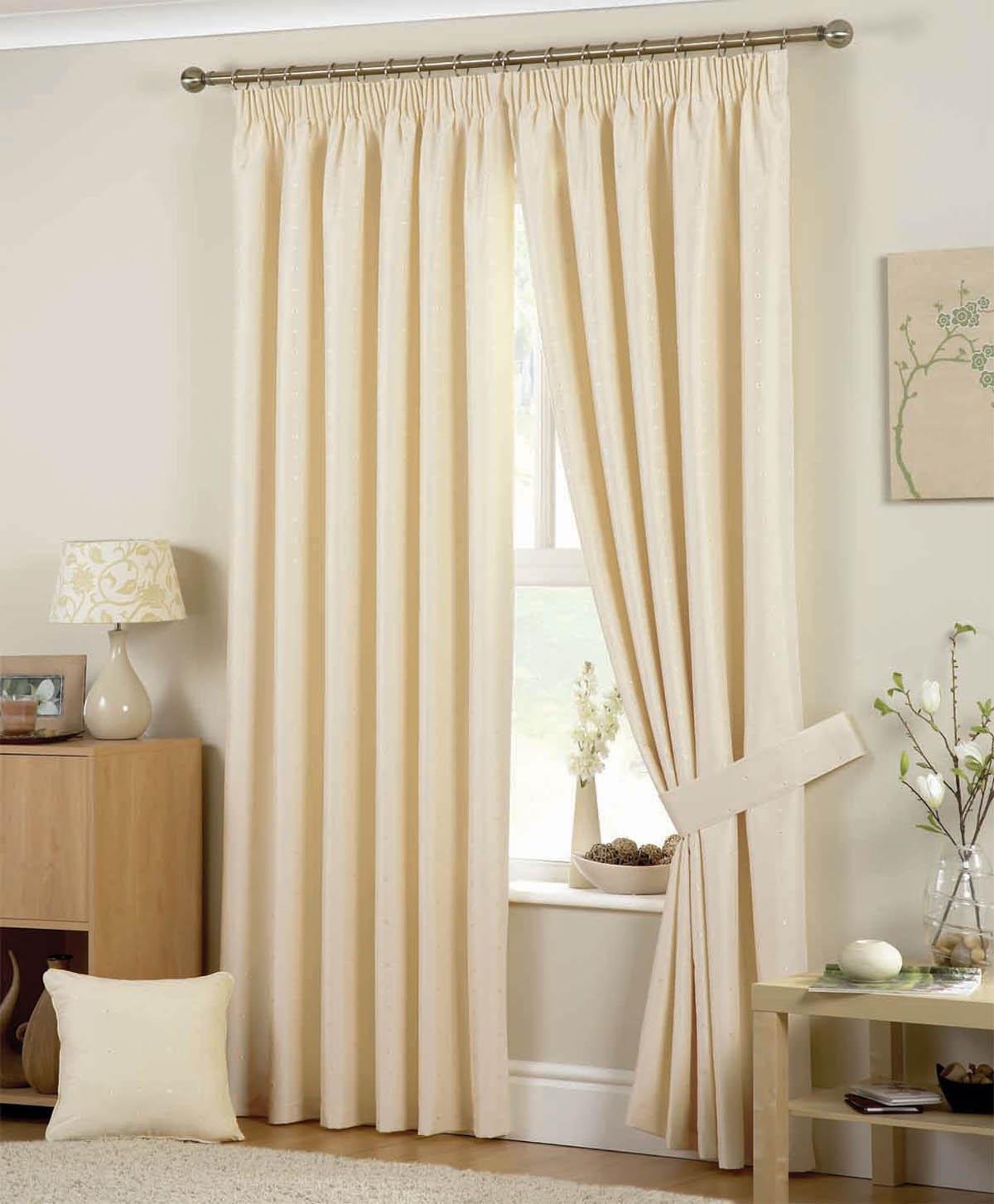 Hudson Ready Made Curtains Natural