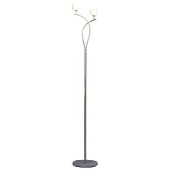 Ice Floor Lamp Chrome