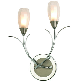 Iris Wall Lamp Polished Chrome