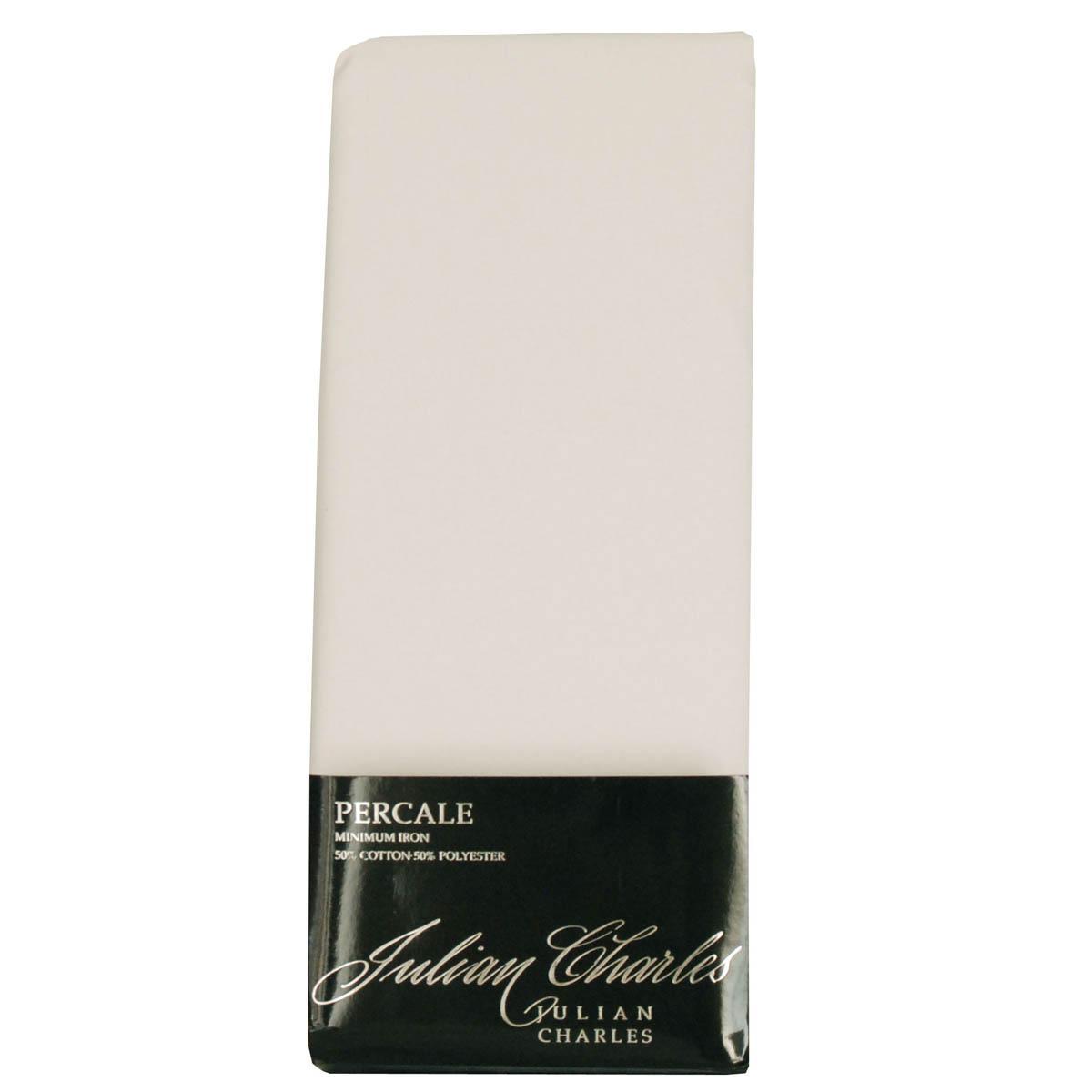 Julian Charles Fitted Sheets (38cm Deep) White