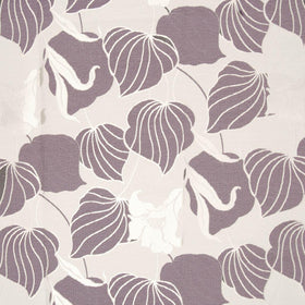 Lily Damask Curtain Fabric Heather