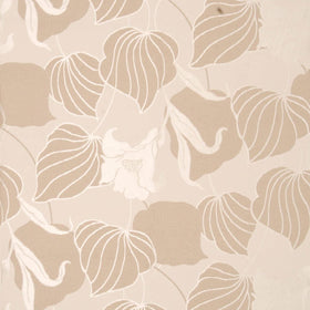 Lily Damask Curtain Fabric Linen
