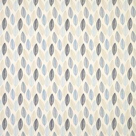 Lola Curtain Fabric Roll End 1.5m Chambray
