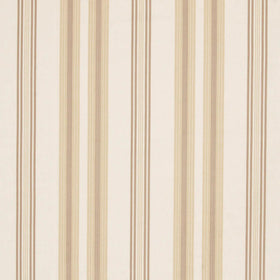 Lulu Stripe Curtain Fabric Natural