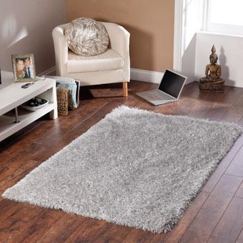 Monte Carlo Rug Silver