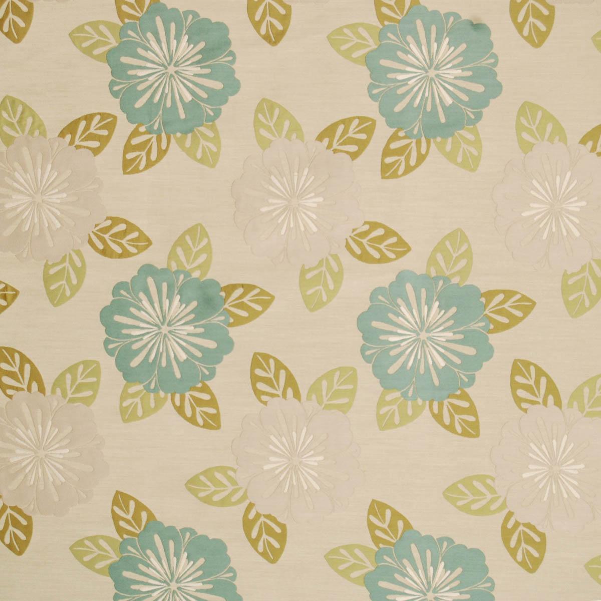 Neopolitan Curtain Fabric Azure