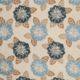 Neopolitan Curtain Fabric Cornflower