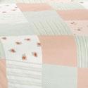 Patchwork Duvet Cover Pink