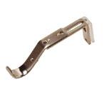 Triangle 28mm Bay Window Curtain Poles Chrome