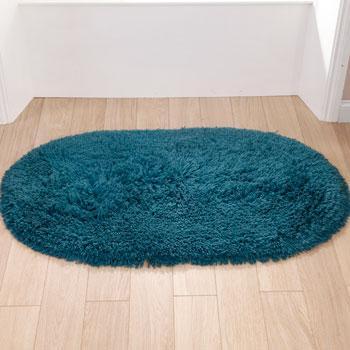 Rainbow Rug Teal Default Title Default Title
