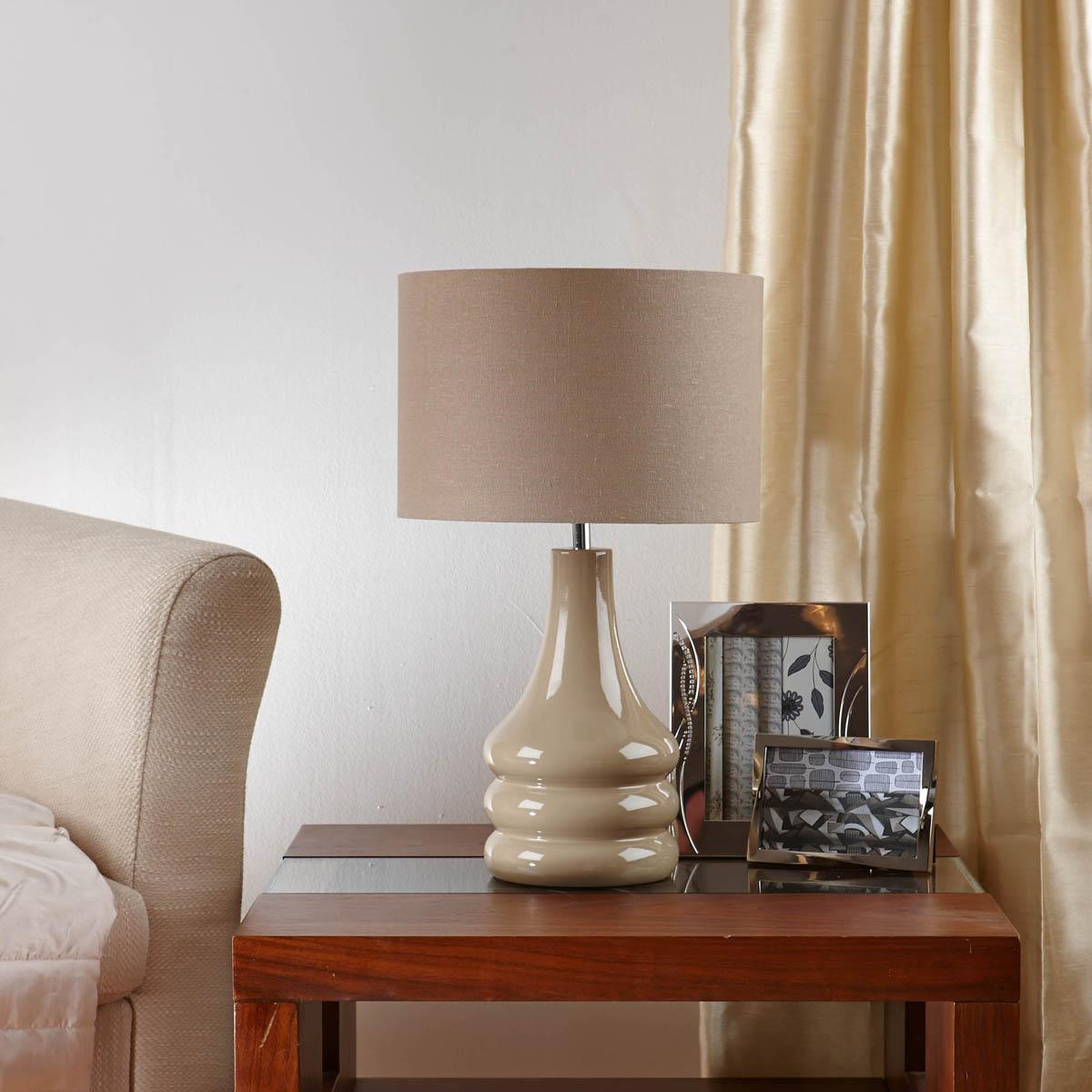 Raj Table Lamp Putty