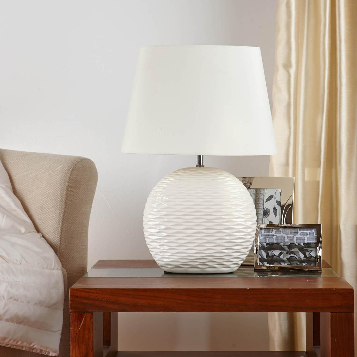 Ripple Lamp Cream