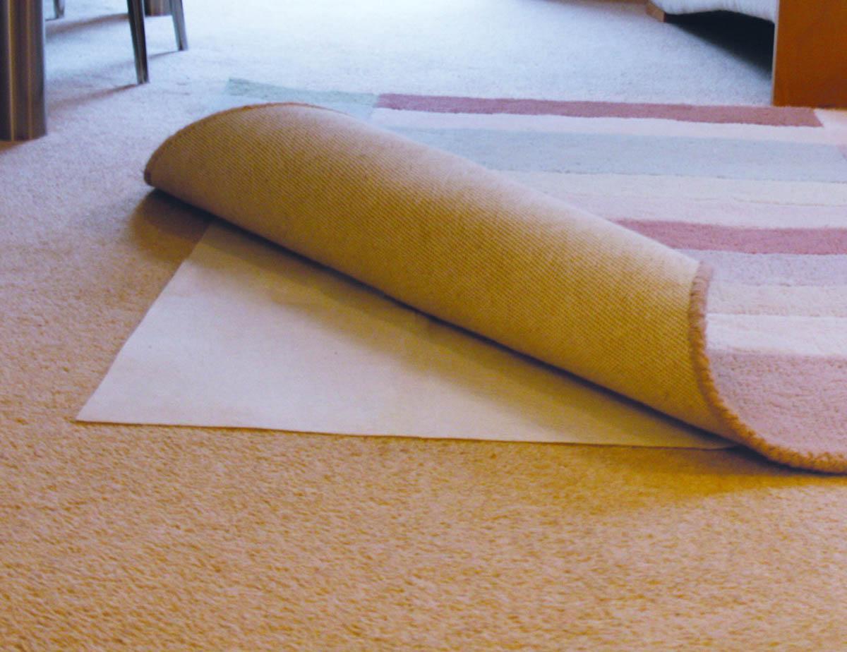 Rug to Carpet Non Slip mats White