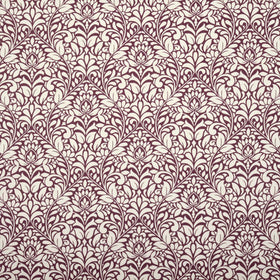 Ruskin Curtain Fabric Berry