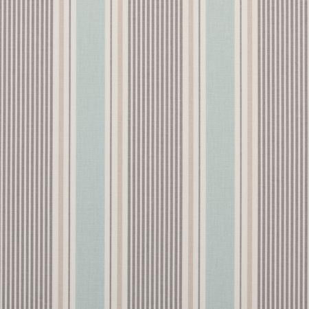Clarke & Clarke Sail Stripe Fabric Mineral