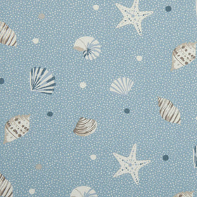 Sea Shells Curtain Fabric Marine