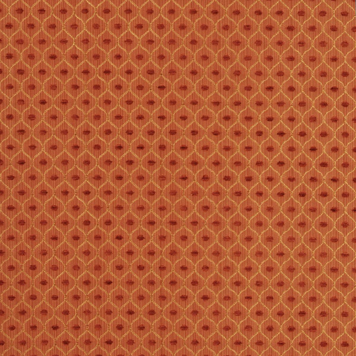 Sicily Curtain Fabric Roll End 3m Terracotta