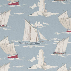 Clarke & Clarke Skipper Fabric Marine