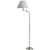 Swing Arm Floor Lamp Antique Brass