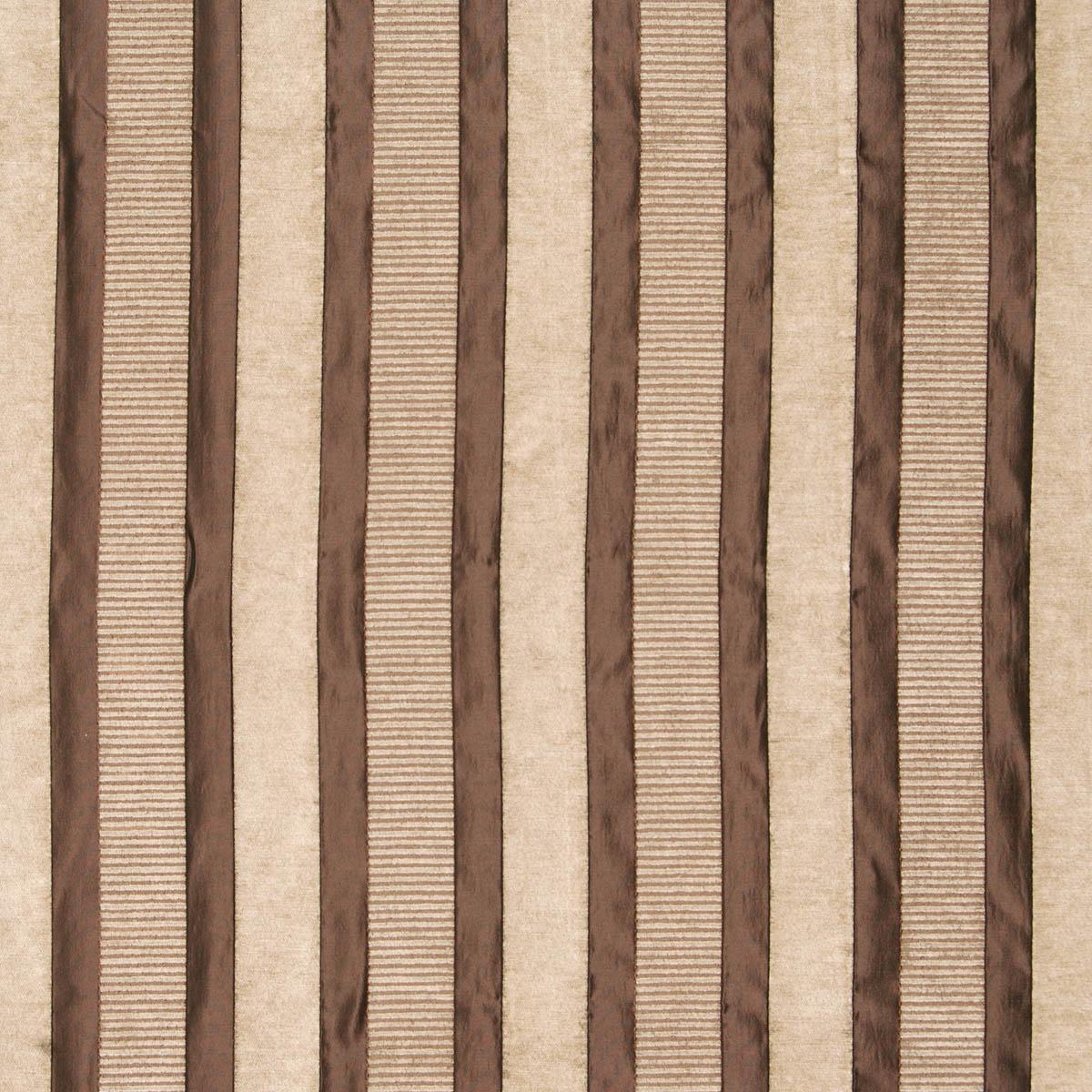 Taipei 2 Curtain Fabric Roll End 1.7m Chocolate
