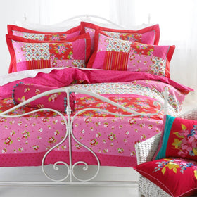 Milly/Tilly Duvet Set Red
