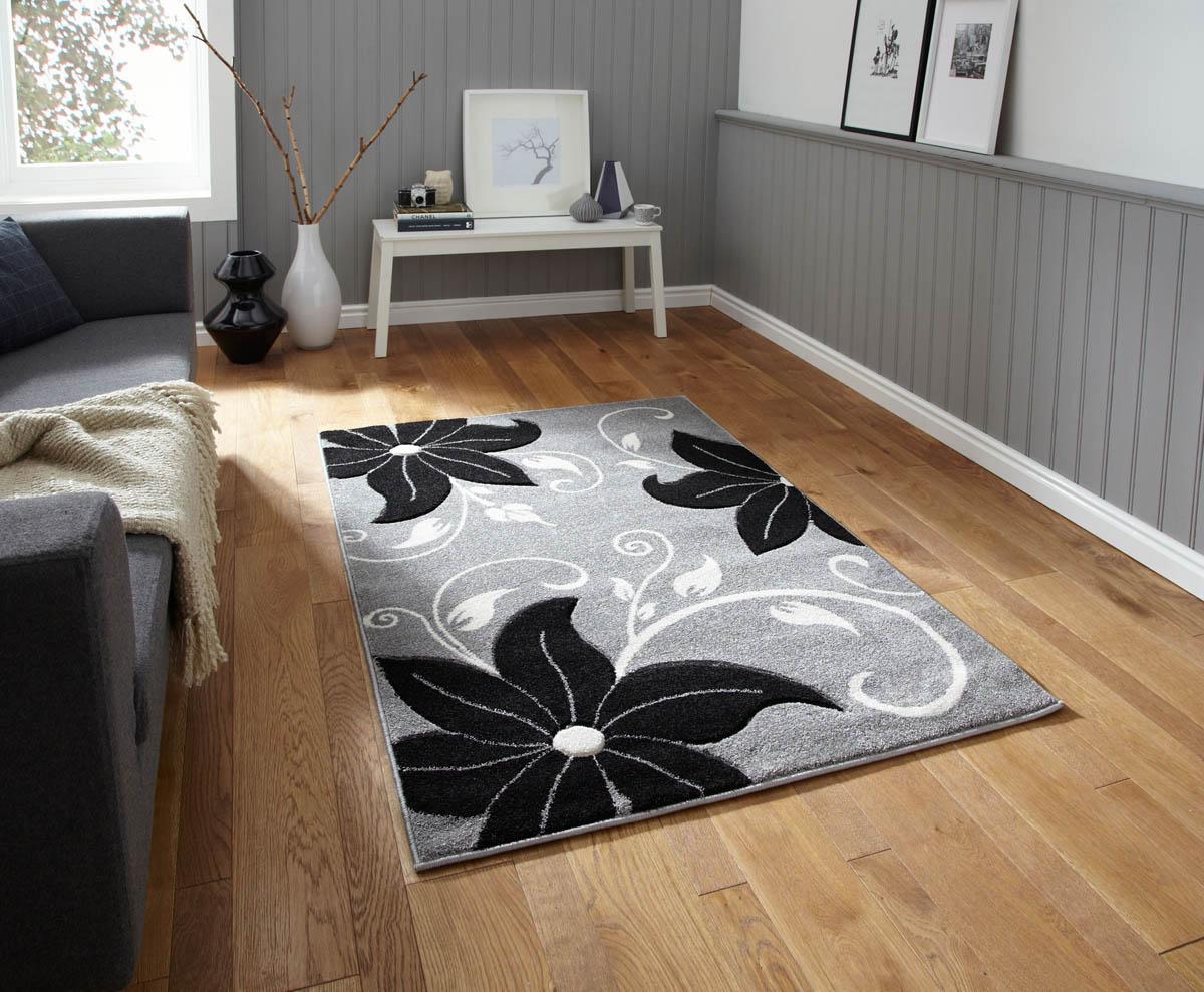 Verona OC15 Rug Grey/Black