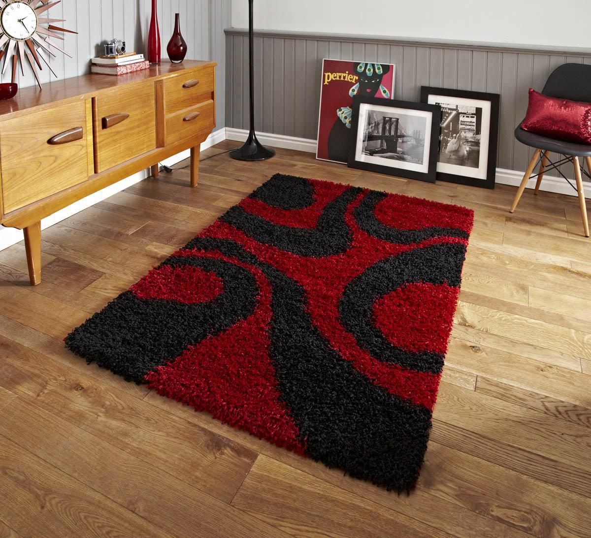Vista 4263 Rug Red/Black