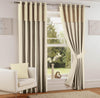 Woburn Ready Made Eyelet Curtains Natural