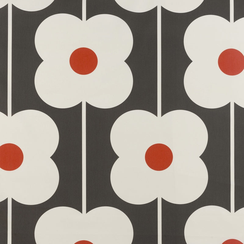 Orla Kiely - Abacus Flower Fabric Tomato