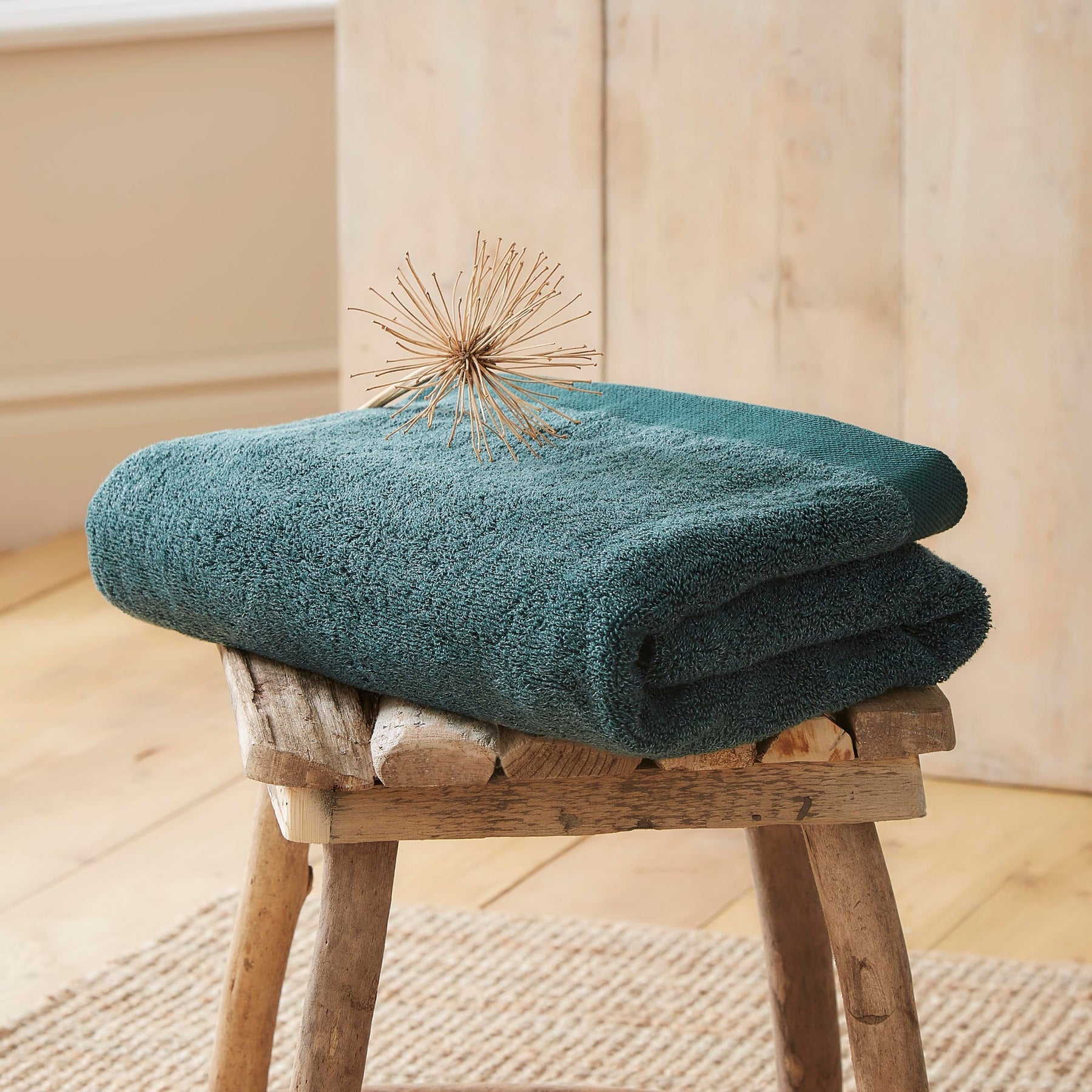 Abode Eco Towels Deep Green