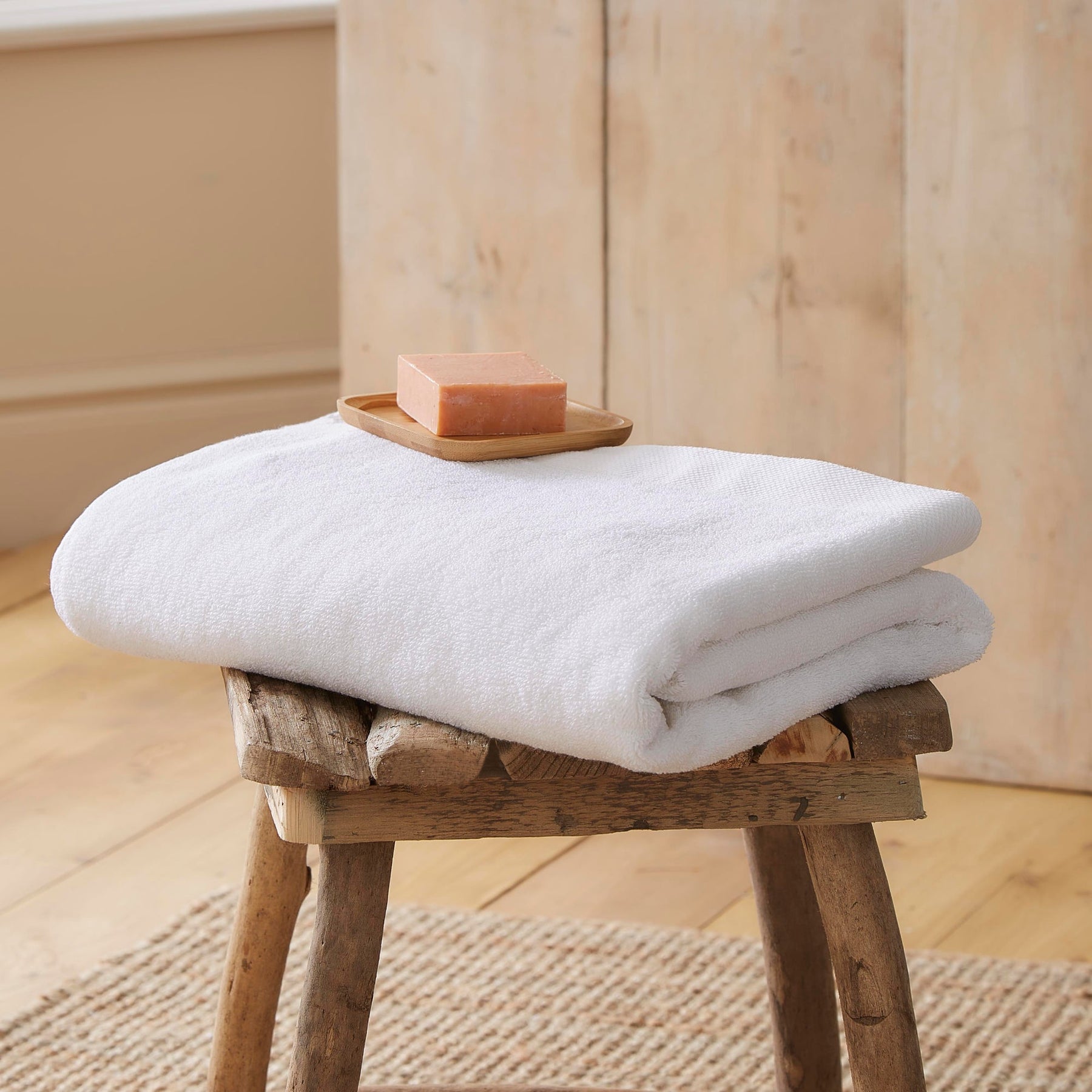 Abode Eco Towels White