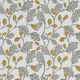Clarke & Clarke Acorn Trail Fabric Natural