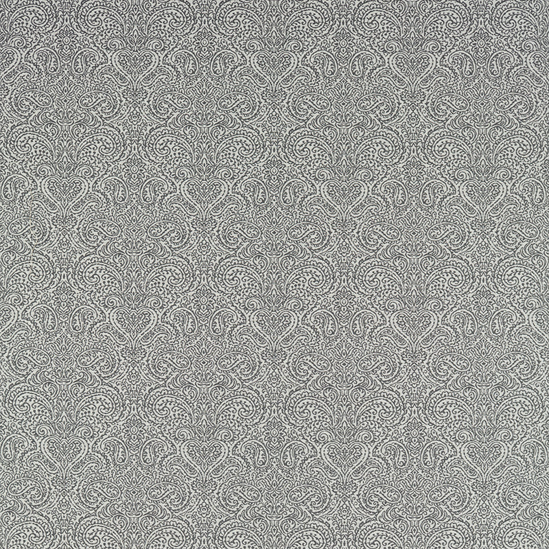 Ada Curtain Fabric Charcoal