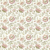 Adeline Curtain Fabric Blush Raspberry