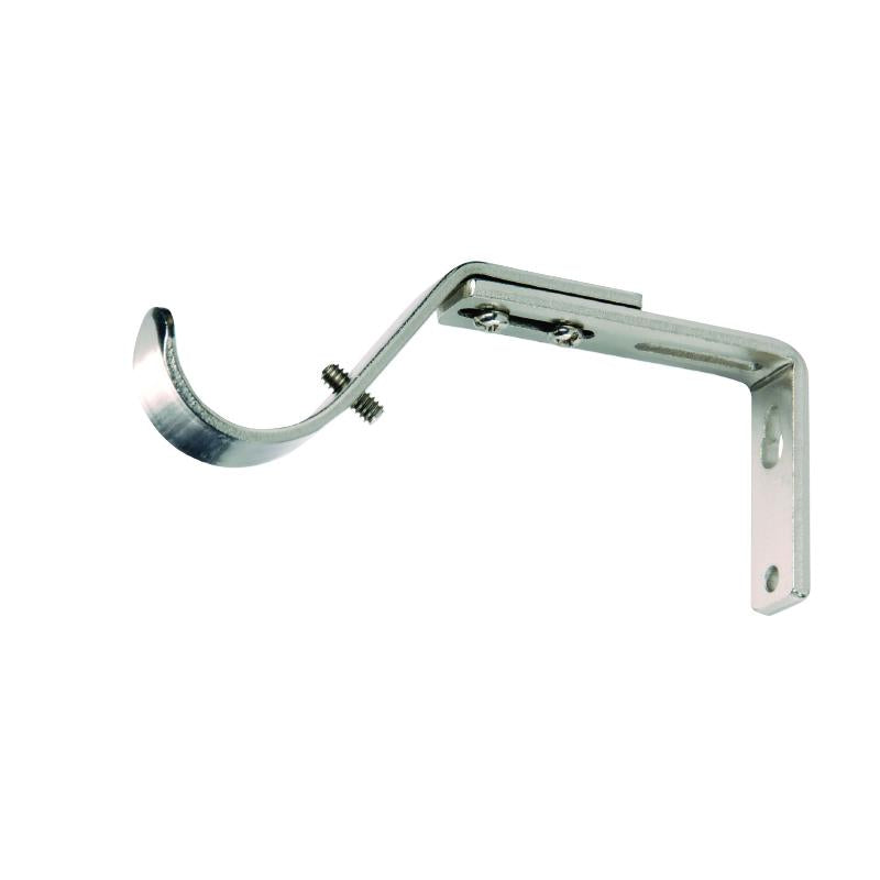 Divine 28mm Bay Window Curtain Pole Graphite