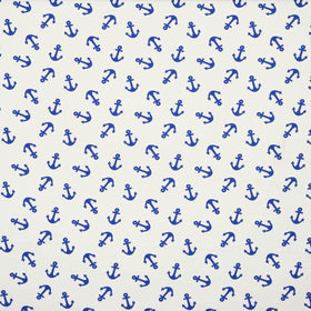 Ahoy Curtain Fabric Marine
