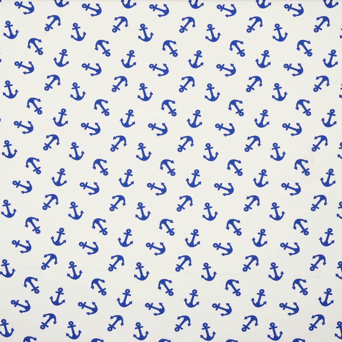 Ahoy Curtain Fabric Marine