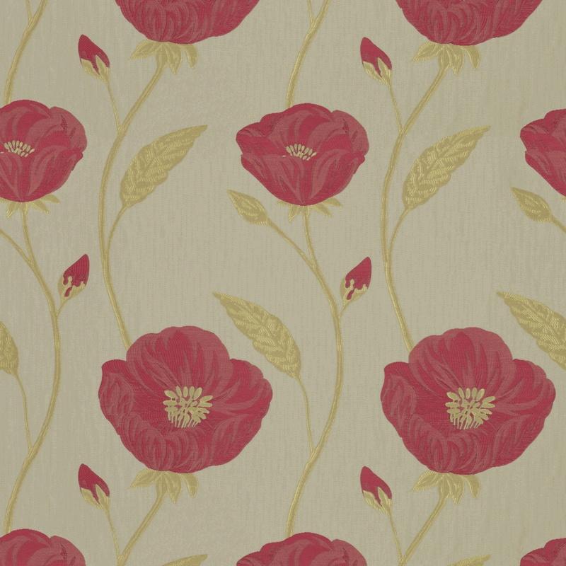 Alba Made to Measure Curtains Cerise