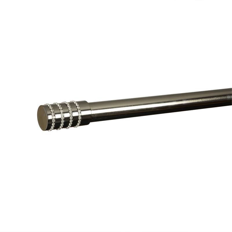 Allure 28mm Eyelet Curtain Pole Graphite