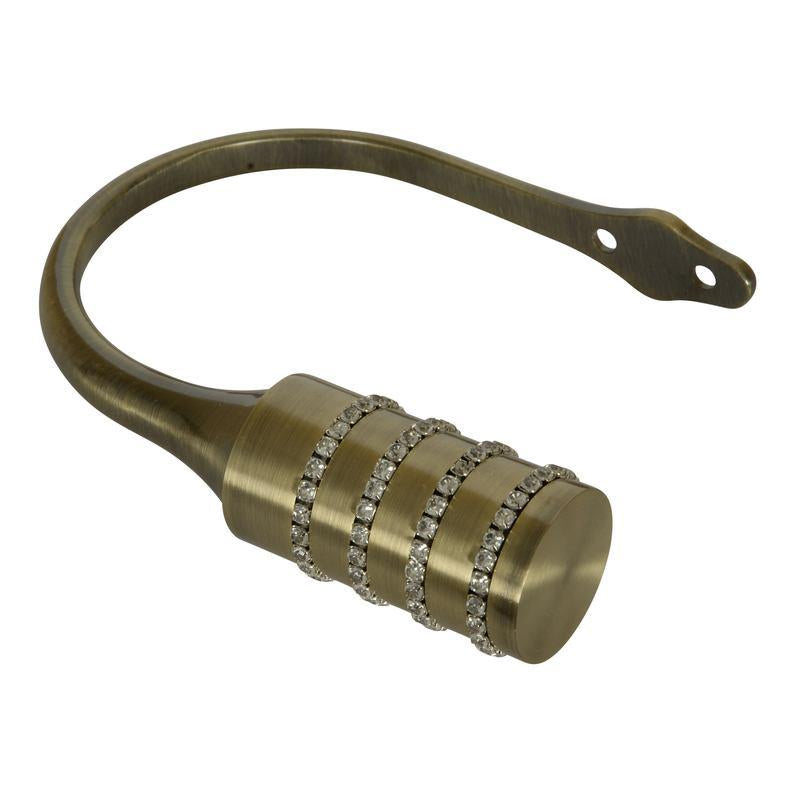 Allure Holdbacks Antique Brass