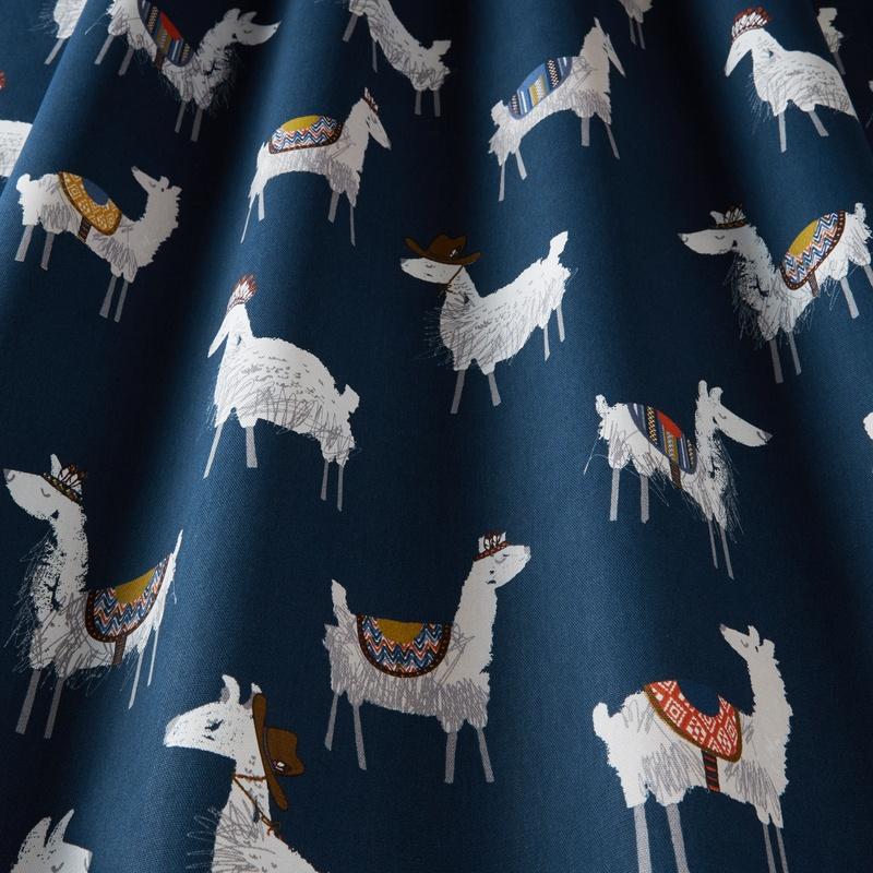 iLiv Alpaca Fabric Indigo